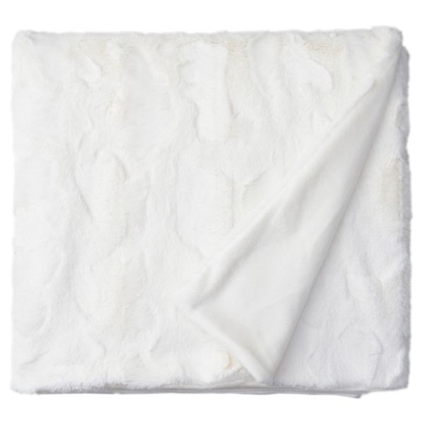 Плед, 130x170 см, белый IKEA SPÖKSÄCKMAL 205.666.29 - фото 2