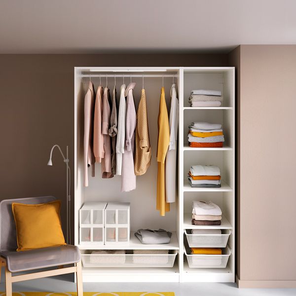 Гардероб, комбинация, белый 150x58x201 см IKEA PAX ПАКС 893.856.74 - фото 2