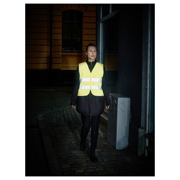 Светоотражающий жилет БЕСКЮДДА, М, желтый - фото 2