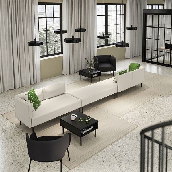 TUNSTA Придиванный столик - антрацит 70x50 см - фото 9