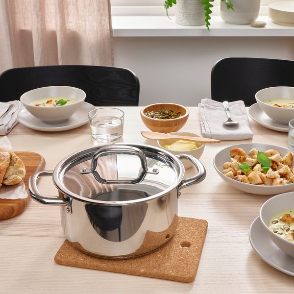 Подставка под горячее, пробка, 23x17 см IKEA HEAT ХИТ 105.211.70 - фото 4