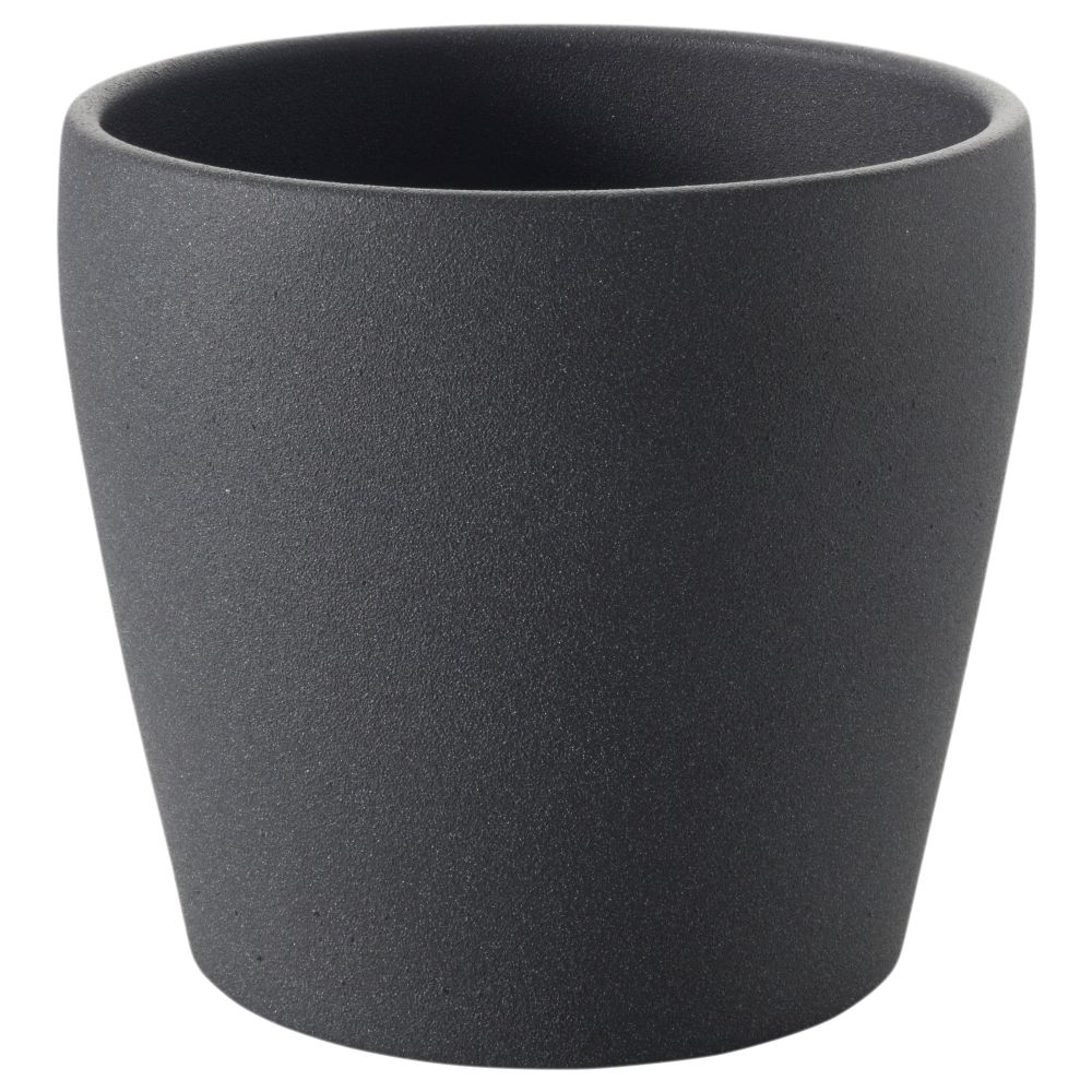 Кашпо, 10 см, темно-серый IKEA PERSILLADE ПЕРСИЛЛАДЕ 203.157.25 - фото 1