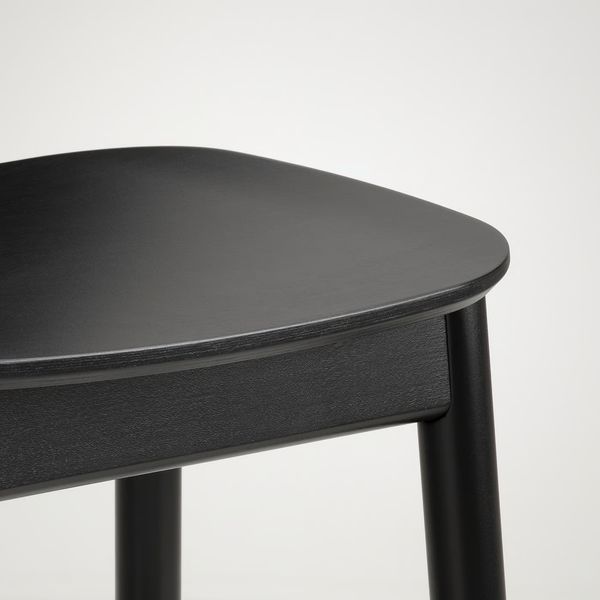 RÖNNINGE Табурет барный - чёрный 75 см - фото 3