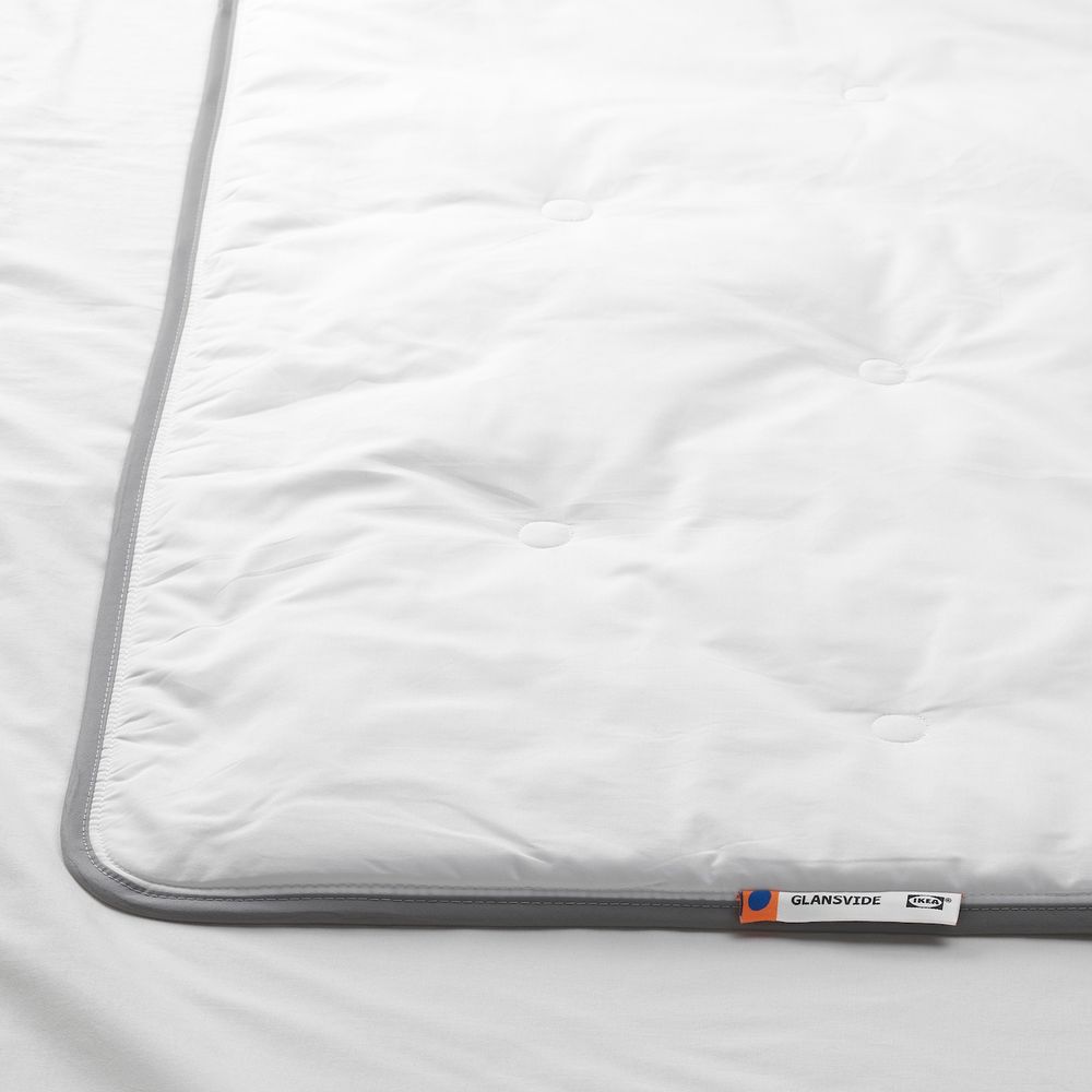 Одеяло прохладное, 150x200 см IKEA ГЛАНСВИДЕ 803.696.83 - фото 1