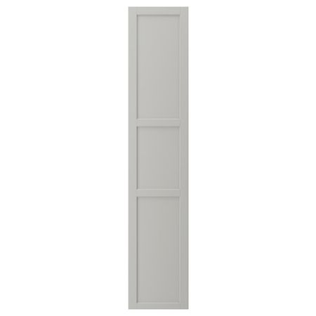 LERHYTTAN Дверь - светло-серый 40x200 см