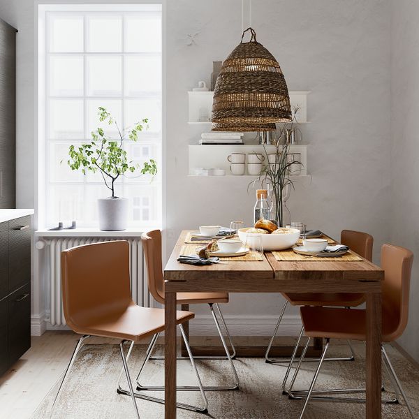 Стул, хромированный/Мьюк золотисто-коричневый IKEA BERNHARD БЕРНГАРД 604.048.33 - фото 2