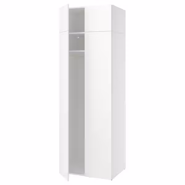 LASTARE ЛАСТАРЕ Гардероб, комбинация - белый 80x62x236 см - фото 1