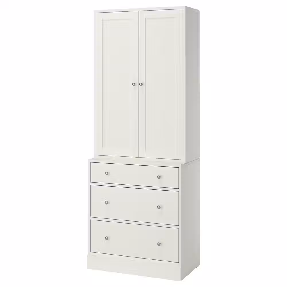 HAVSTA Комбинация для хранения с ящиками - белый 81x47x212 см - фото 1