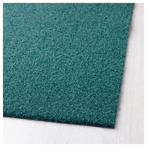 Придверный коврик ОПЛЕВ, д/дома/улицы бирюзовый (50x80 см) - фото 2