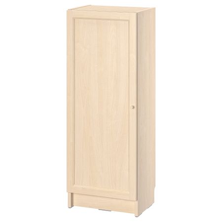 Стеллаж с дверью, под березу, 40x30x106 см IKEA BILLY БИЛЛИ, OXBERG ОКСБЕРГ 894.832.88