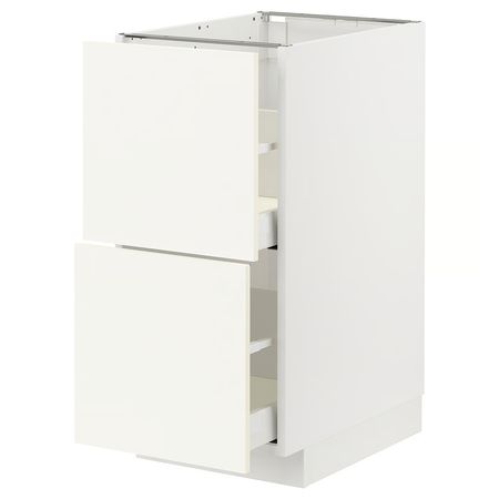 METOD / MAXIMERA Напольный шкаф 2фасада/2выс ящика