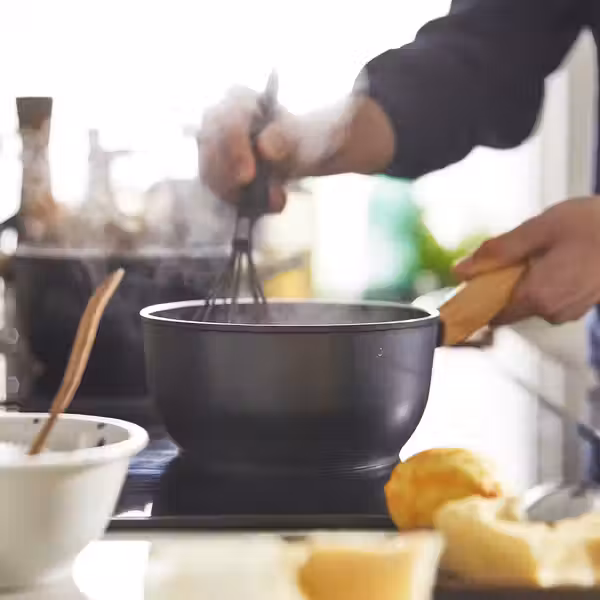 HUSKNUT Ковш - антипригарное покрытие чёрный 1.8 л - фото 5