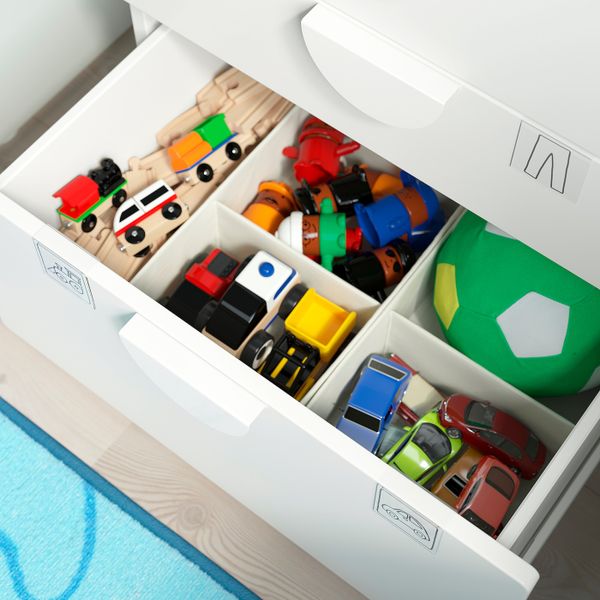 Стеллаж, белый белый/с 3 ящиками 60x42x123 см IKEA SMÅSTAD СМОСТАД / OPPHUS ОПХУС 694.205.17 - фото 6