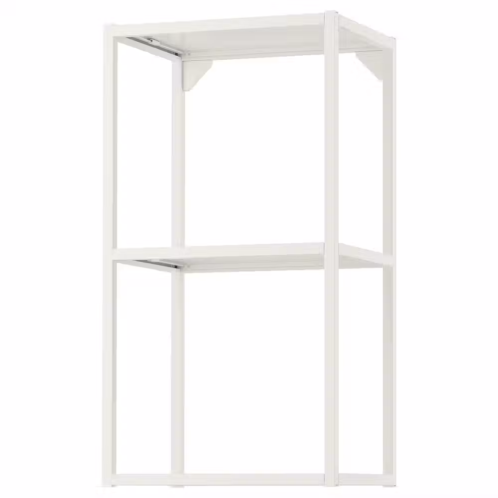 ENHET Навесной каркас с полками - белый 40x30x75 см - фото 1