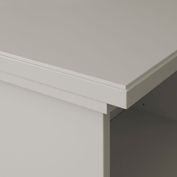 Стол, светло-серый 120x60 см IKEA KLIMPEN КЛИМПЕН 192.138.41 - схема-чертеж с размерами