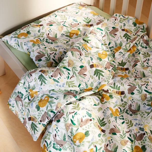 Детское постельное белье, 3 предмета, 60x120 cm IKEA TROLLDOM ТРОЛЛДОМ 905.151.32 - фото 9