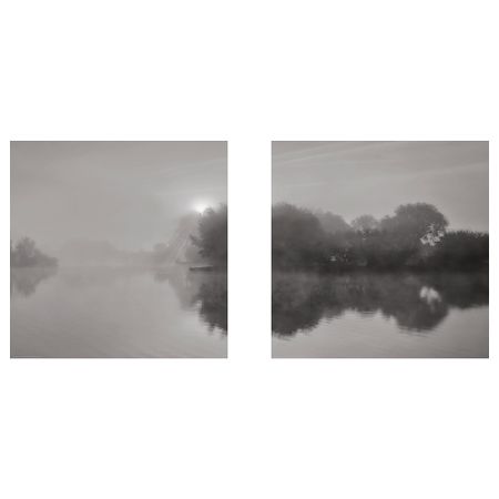 Постер, Туманное утро, 50x50 см IKEA DRÖMBILD ДРЁМБИЛЬД 204.424.17