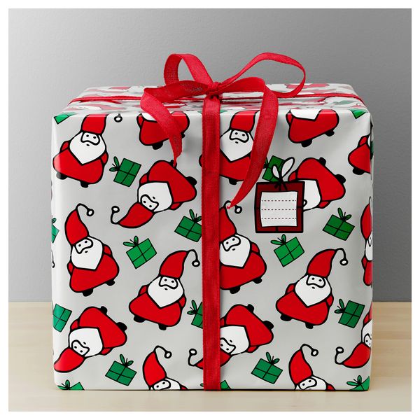 Рулон оберточной бумаги ВИНТЕР 2016, Санта Клаус (5x1.2 м) - схема-чертеж с размерами