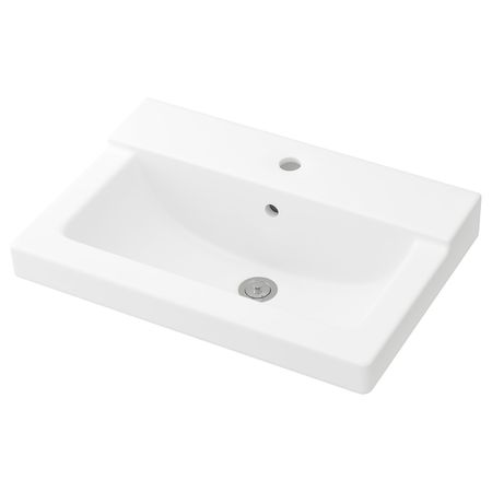 Одинарная раковина 61x41x8 см IKEA TÄLLEVIKEN ТЭЛЛЕВИКЕН 103.838.66