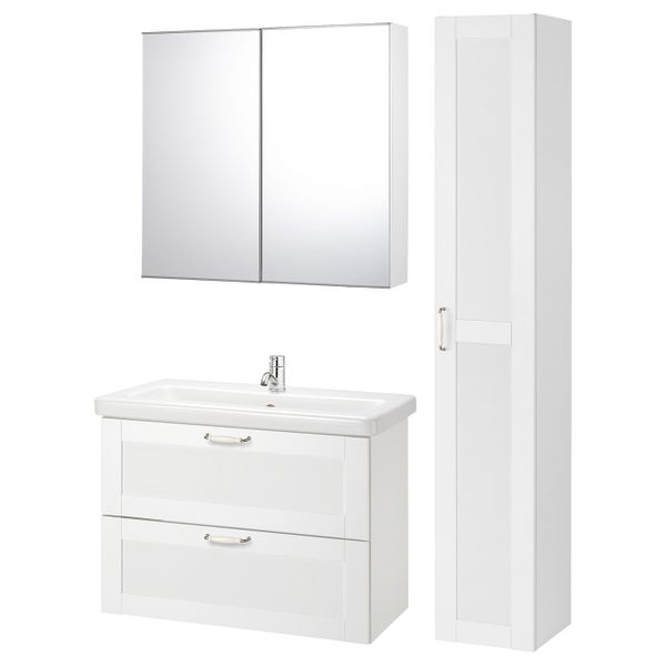 IKEA в интерьере ванной