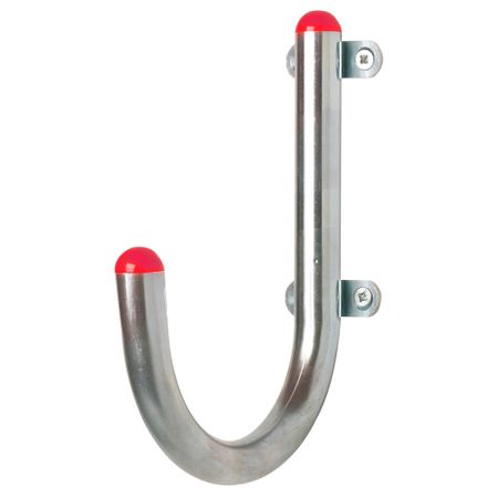 Крючок РИГЕЛЬ, оцинковка, красный (15x19 см)