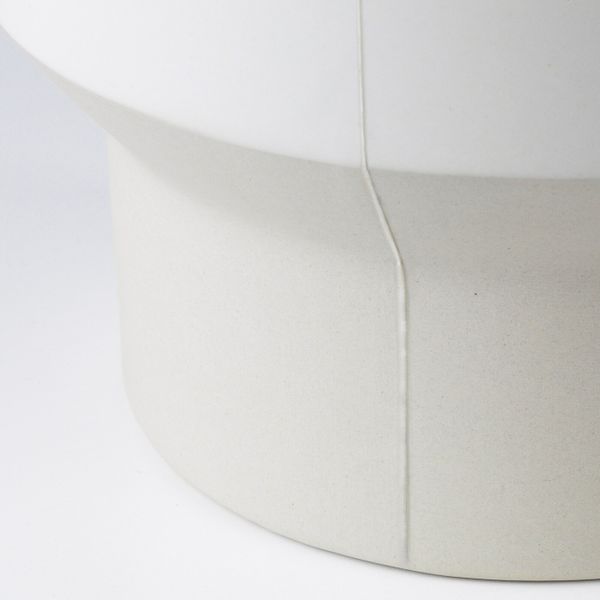 Кашпо, ручная работа белый с оттенком IKEA ХАНТВЕРК 104.499.33 - фото 2