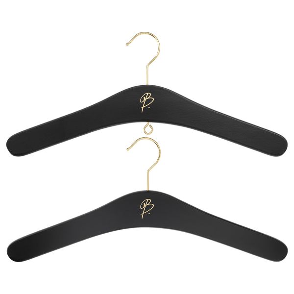 Закругленные плечики ОМЕДЕЛЬБАР, черный, золотой - фото 1