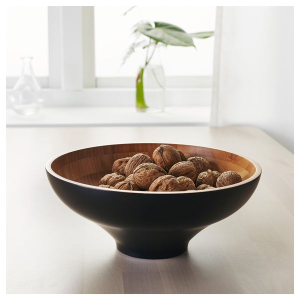 Миска НОДВЭНДИГ, черный (24 см) - фото 2