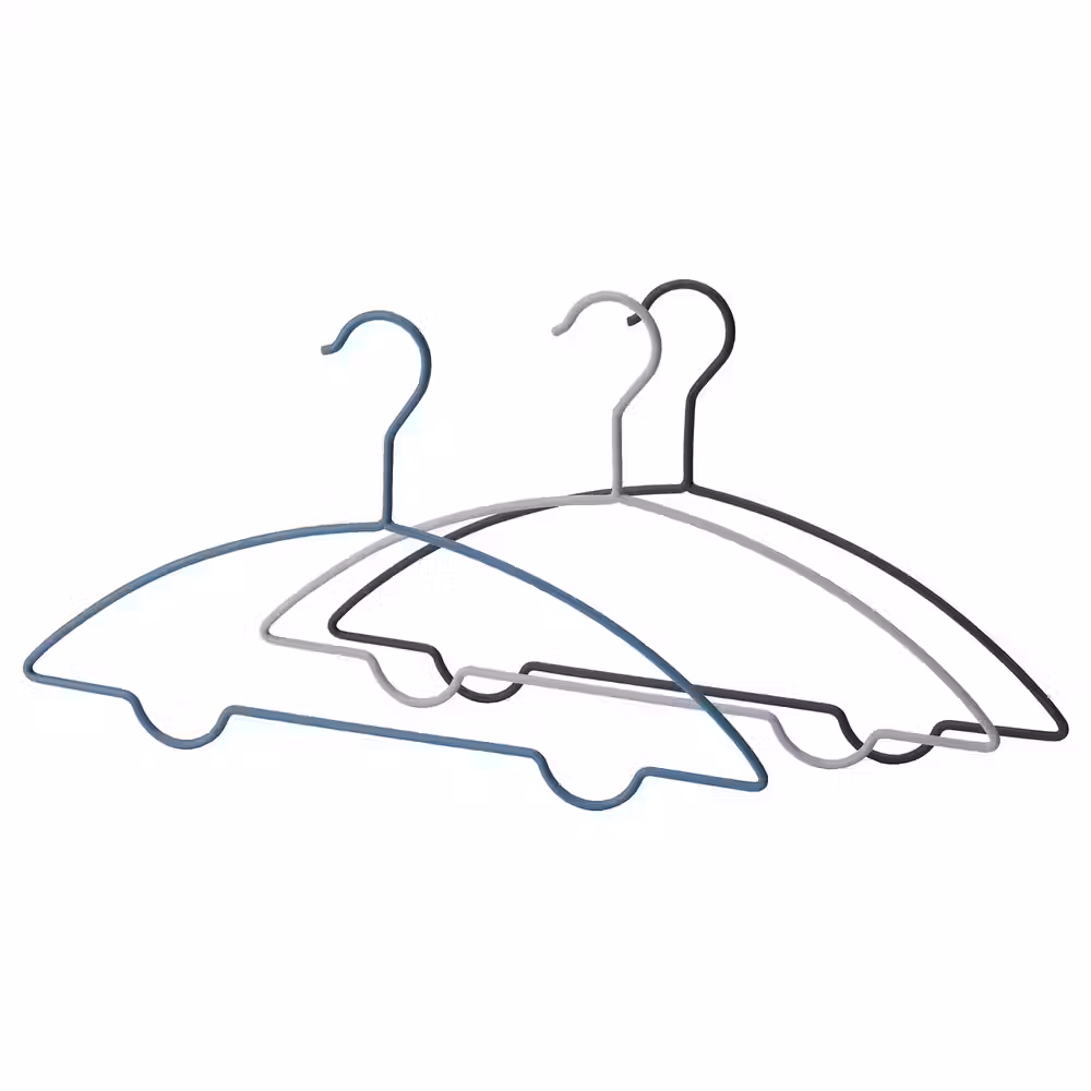 BARNDRÖM Плечики детские - синий зеленый/серый - фото 1