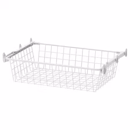 ALTARLIDEN АЛТАРЛИДЕН Проволочн корзина с направляющими - белый 60x42 см