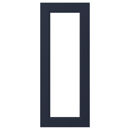 Стеклянная дверь, матовая поверхность синий, 40x100 см IKEA AXSTAD АКСТАД 404.752.37
