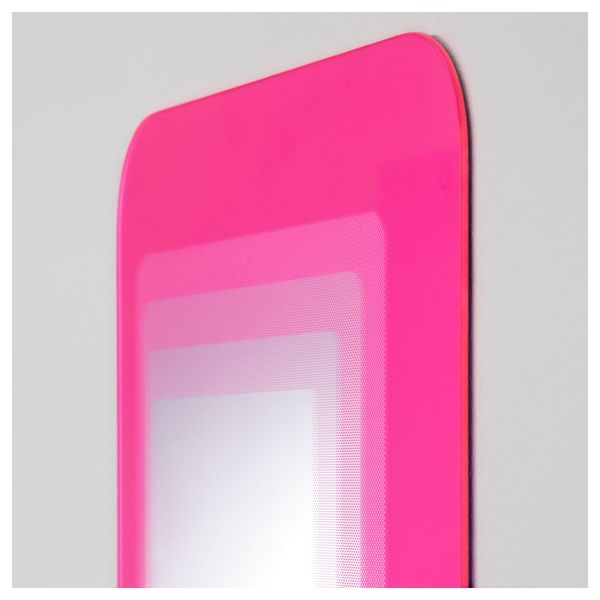 Зеркало ХИЛЬКЕ, ярко-розовый (30x30 см) - схема-чертеж с размерами