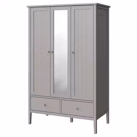 GULLABERG Гардероб - серый 128x64x201 см