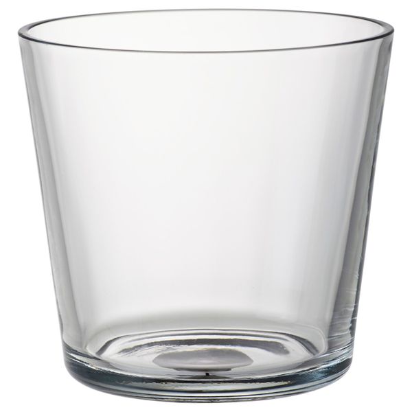 Кашпо, прозрачное стекло 12 см IKEA VÄGTORN ВЭГТОГН 103.924.08 - схема-чертеж с размерами