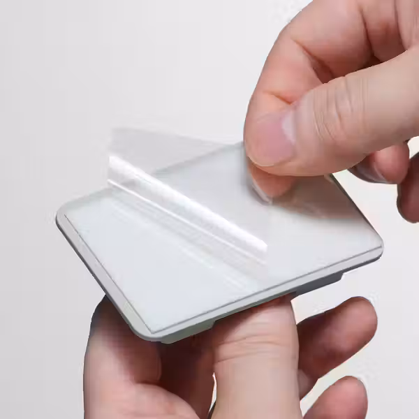 KINNASJÖ КИННАШЁ Мусорное ведро - с крышкой самоклеящийся/зеленый 4 л - схема-чертеж с размерами