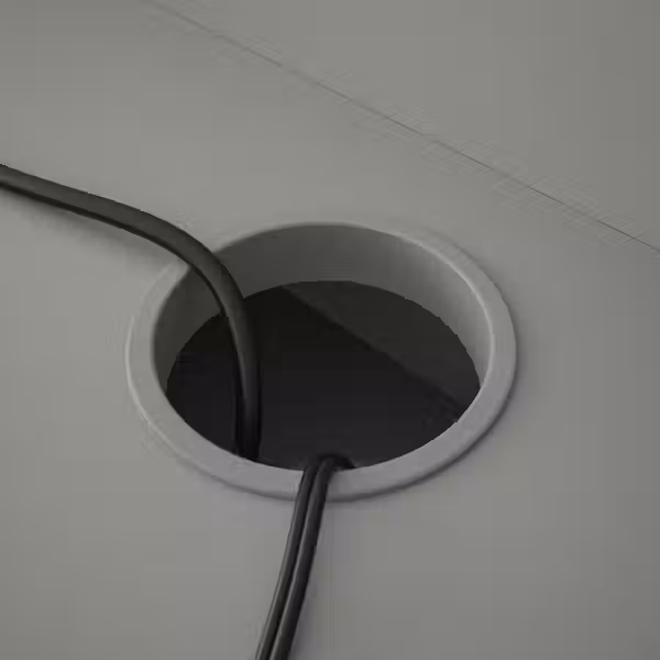 HAUGA Письменный стол - серый 100x45 см - фото 6