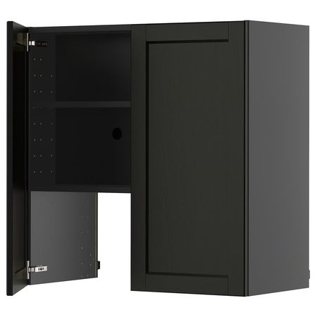 METOD Навесной шкаф д/вытяжки/полка/дверь