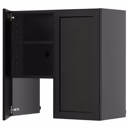 METOD Навесной шкаф д/вытяжки/полка/дверь