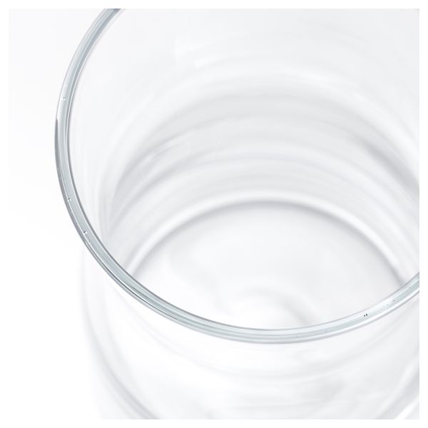 Ваза ТИДВАТТЕН, прозрачное стекло (18 см) - фото 3