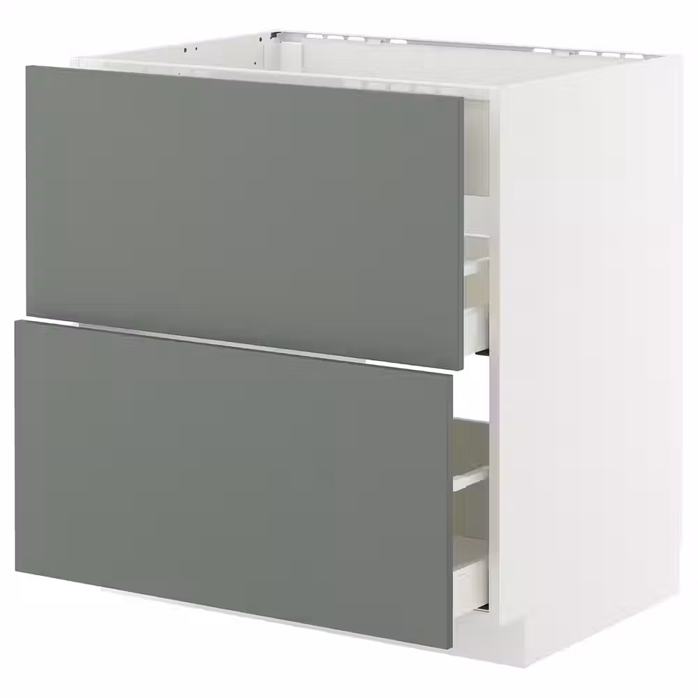 METOD / MAXIMERA Шкаф д/варочн панели/вытяжка/ящик - фото 1