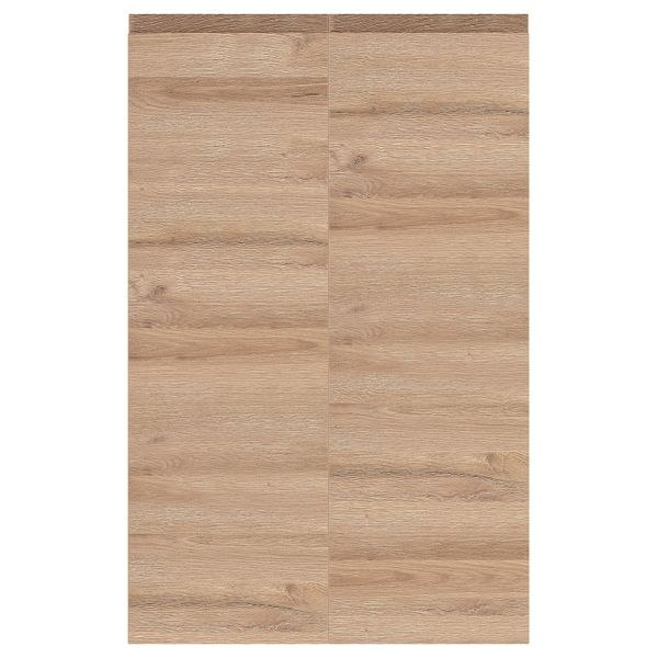 Дверца для напольного углового шкафа, 2шт, правосторонний/под дуб 25x80 см IKEA VOXTORP ВОКСТОРП 805.081.46 - фото 1