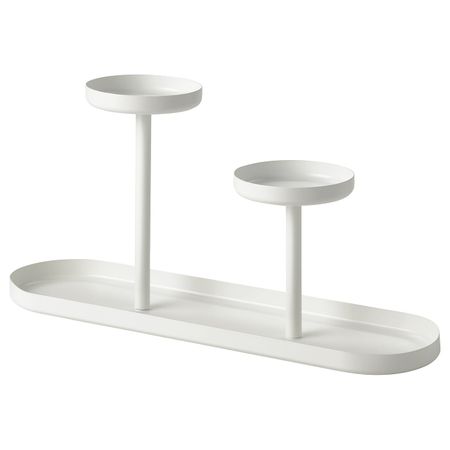 Пьедестал для цветов, белый 24 см IKEA CHILISTRÅN ЧИЛИСТРОН 904.922.58