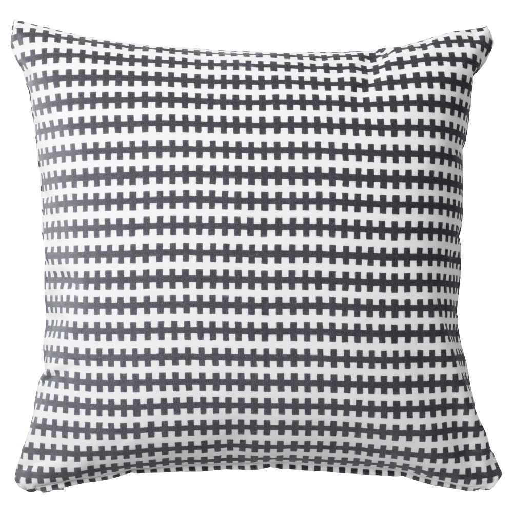 Подушка СТОКГОЛЬМ 2017, серый, белый (50x50 см) - фото 1