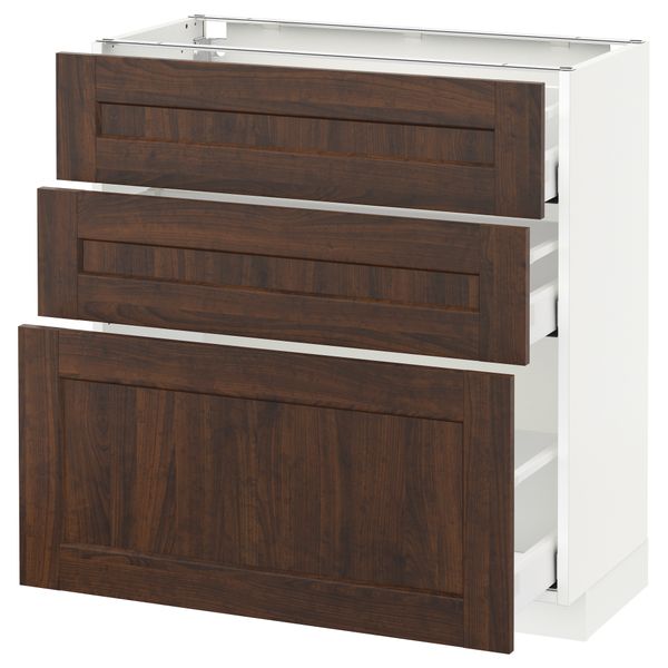 IKEA, вид спереди - схема-чертеж с размерами