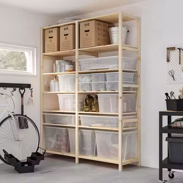 SAMLA Контейнер с крышкой - прозрачный 79x57x18 см/55 л - фото 4