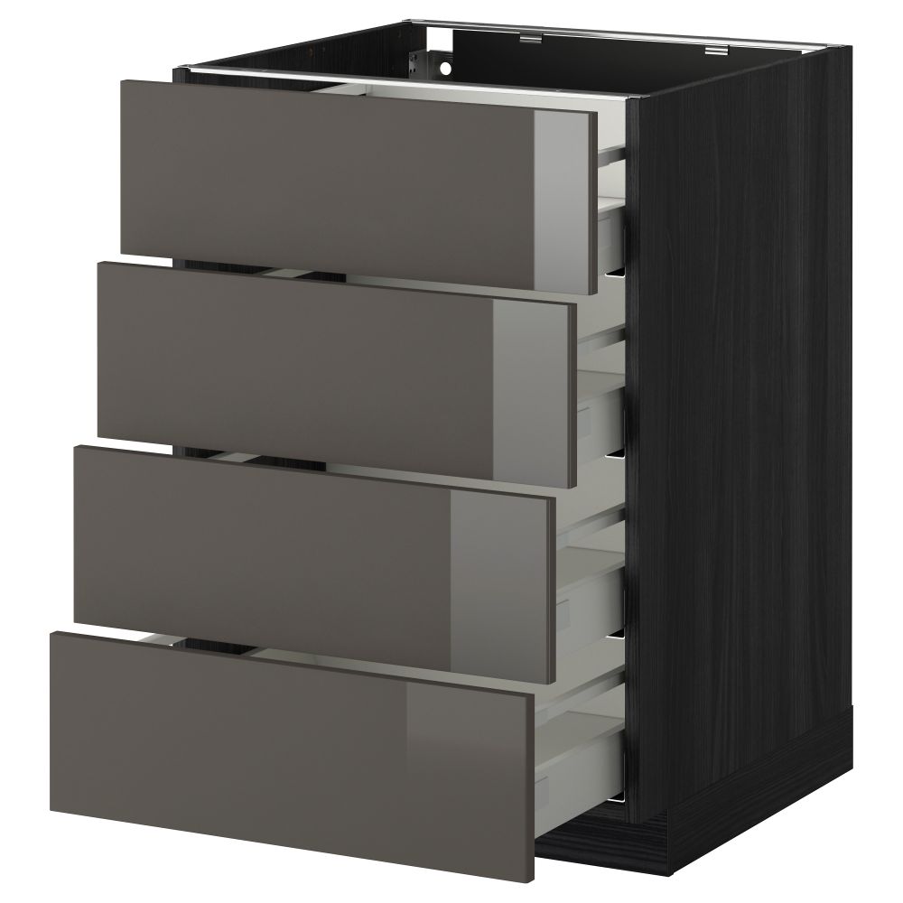 IKEA, вид спереди - схема-чертеж с размерами