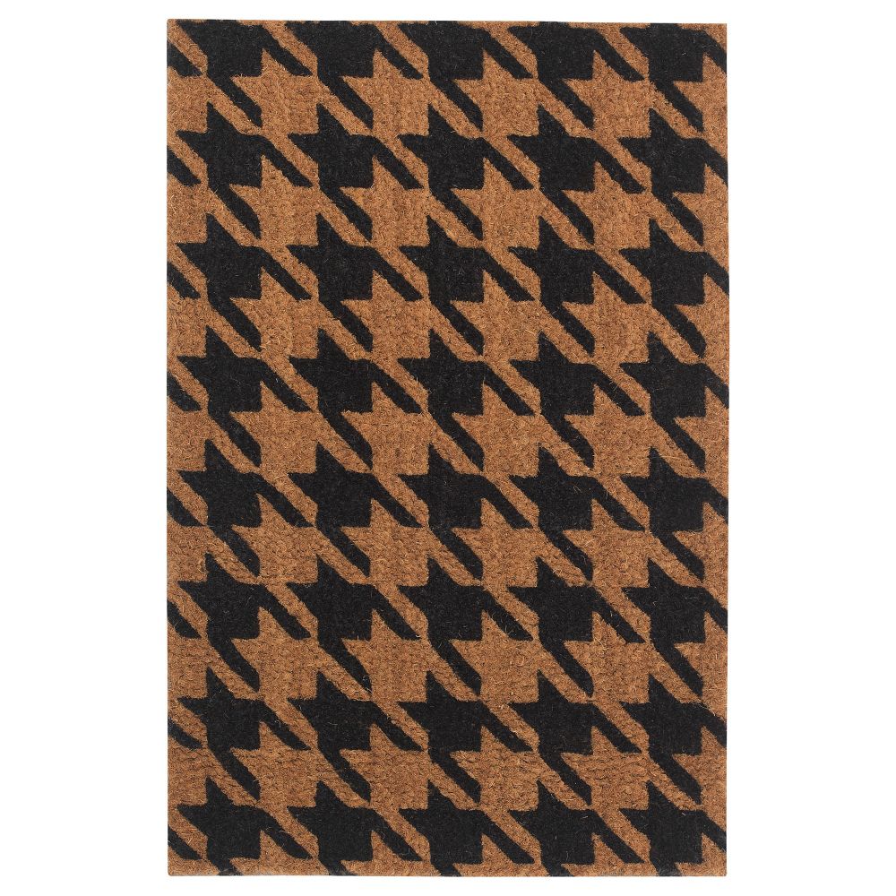 Придверный коврик ВОРУП, неокрашенный, черный (40x60 см) - фото 1