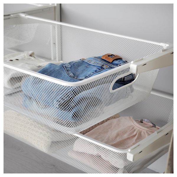 Настенная шина, штанга, модуль для обуви АЛЬГОТ, белый (256x41x199 см) - фото 5