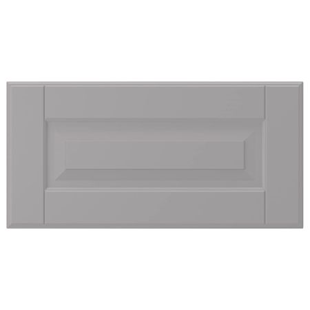 Фронтальная панель ящика, серый 40x20 см IKEA BODBYN БУДБИН 203.670.45