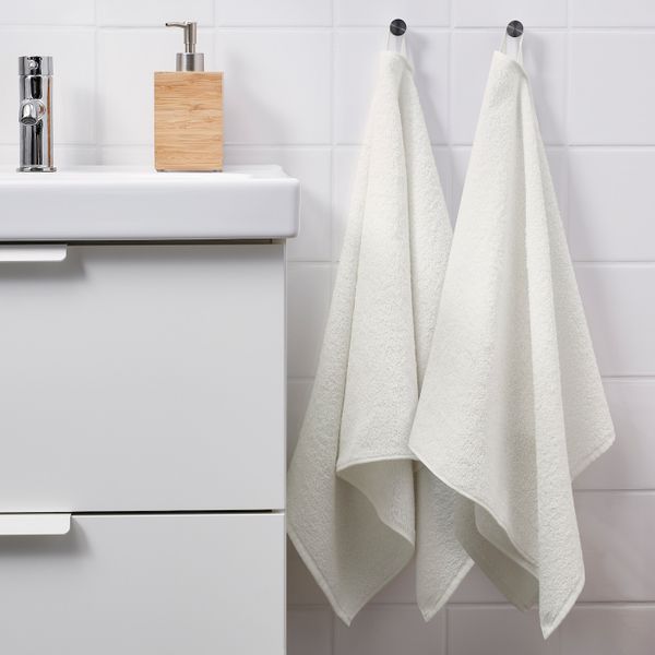 Полотенце, белый, 50x100 см IKEA ГЭРЕН 203.704.20 - фото 2